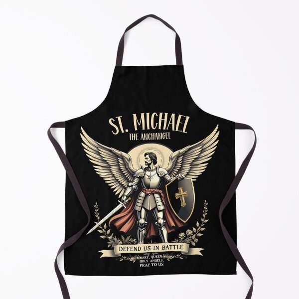Item preview, Saint Michael the Archangel Prayer Catholic Christian Pastor designed and sold by ArtFromBeyond.
