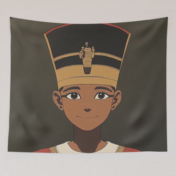 Item preview, Khufu, Egyptian pharaoh | Anime style designed and sold by ComicsFactory.