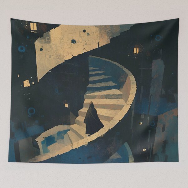 Item preview, Spiral steps designed and sold by Nowshin Tasnim.