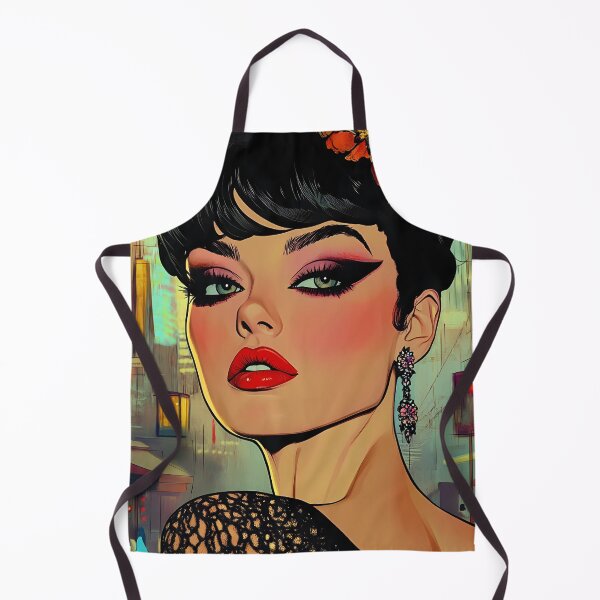 Item preview, Vintage Vibe – 60s Glam Art Print designed and sold by daila70.