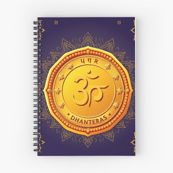 Item preview,  Happy Dhanteras – Traditional Indian Festival Greeting Card designed and sold by hjian8219.