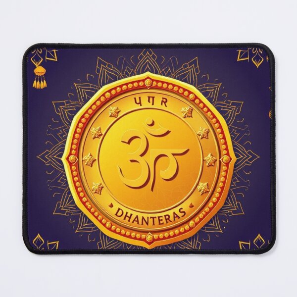 Item preview, Happy Dhanteras – Traditional Indian Festival Greeting Card designed and sold by hjian8219.