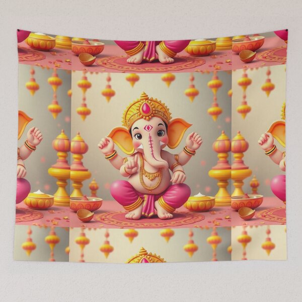 Item preview,  Happy Dhanteras – Traditional Indian Festival Greeting Card designed and sold by hjian8219.