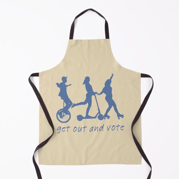 Item preview, Get out and vote in denim blue designed and sold by KWZCreates.
