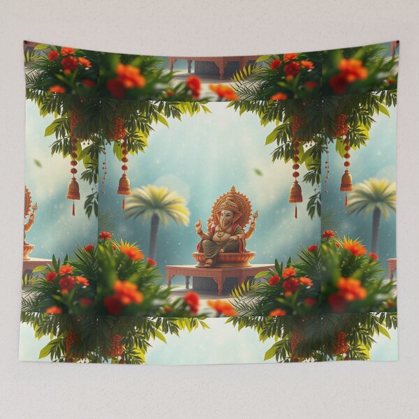 Item preview,  Happy Dhanteras – Traditional Indian Festival Greeting Card designed and sold by hjian8219.