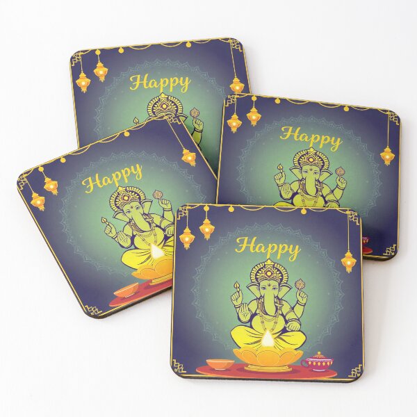 Item preview,  Happy Dhanteras – Traditional Indian Festival Greeting Card designed and sold by hjian8219.