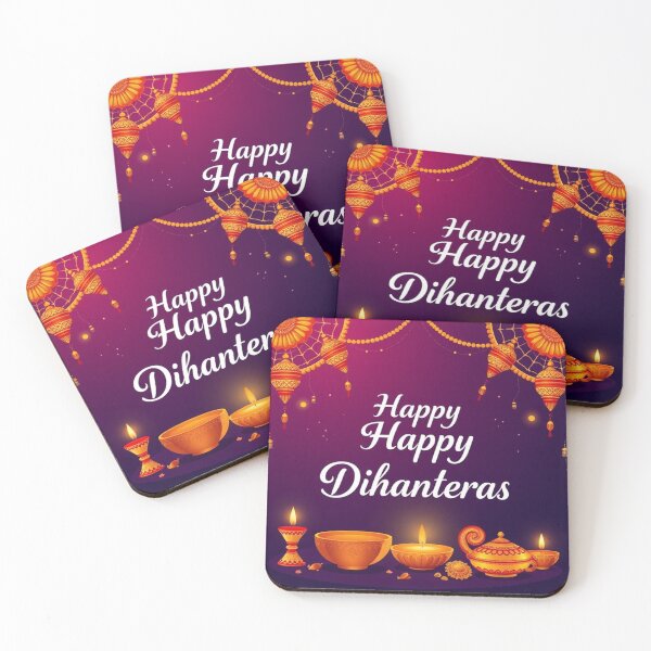 Item preview,  Happy Dhanteras – Traditional Indian Festival Greeting Card designed and sold by hjian8219.