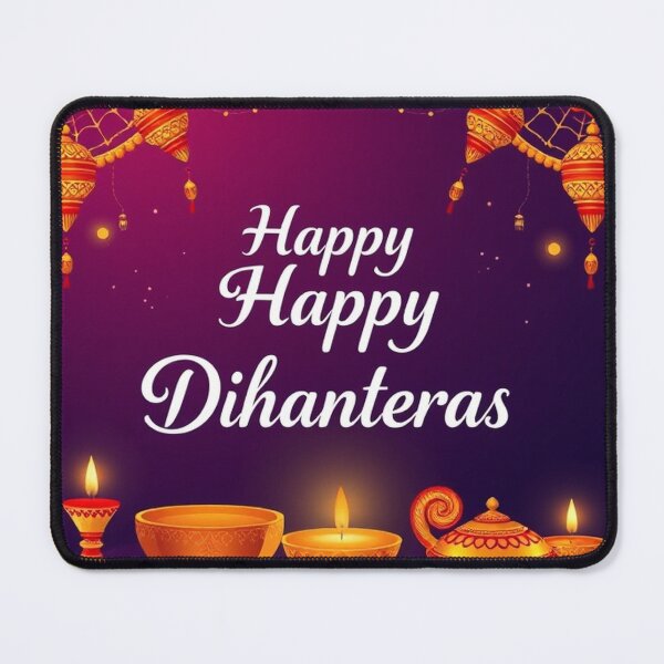 Item preview, Happy Dhanteras – Traditional Indian Festival Greeting Card designed and sold by hjian8219.