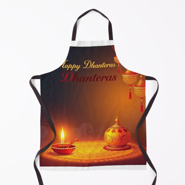 Item preview, Happy Dhanteras – Traditional Indian Festival Greeting Card designed and sold by hjian8219.