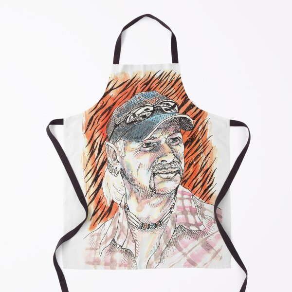 Item preview, The one and only Tiger King, Joe Exotic, hand drawn in ink and watercolors. designed and sold by CecyLL.