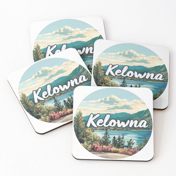 Item preview, Kelowna British Columbia Lakeside View Canada Travel Art Okanagan designed and sold by meganohm.