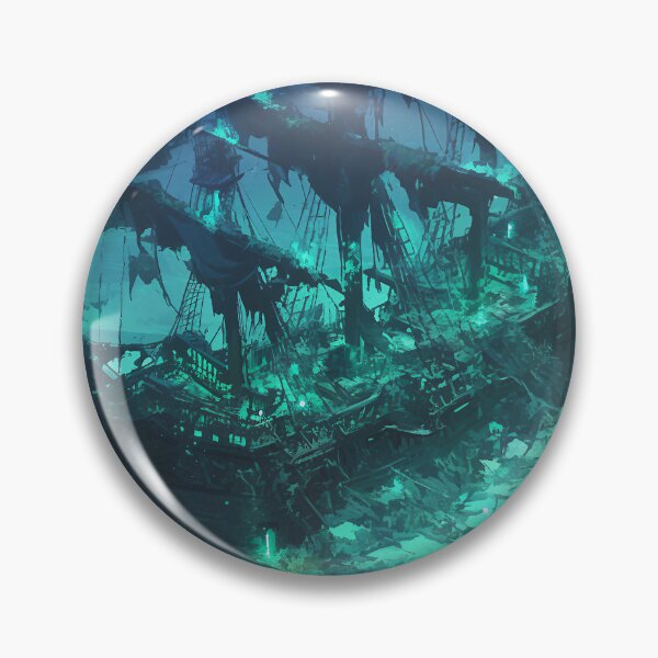 Item preview, Mysterious Shipwreck designed and sold by Quirkyaesthetics.