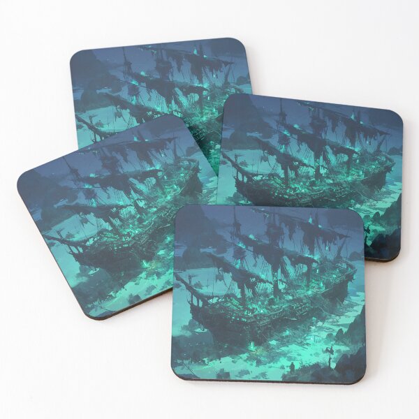 Item preview, Mysterious Shipwreck designed and sold by Nowshin Tasnim.