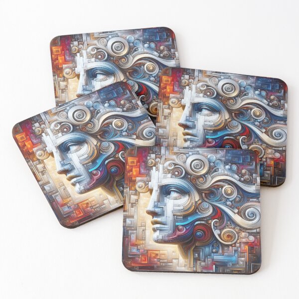 Item preview, Digital Psyche,  A Fusion of Art and Algorithm designed and sold by Salahuddin190.