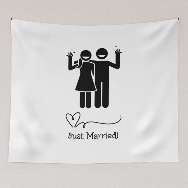 Item preview, Just Married v3 designed and sold by Kingkham-Design.