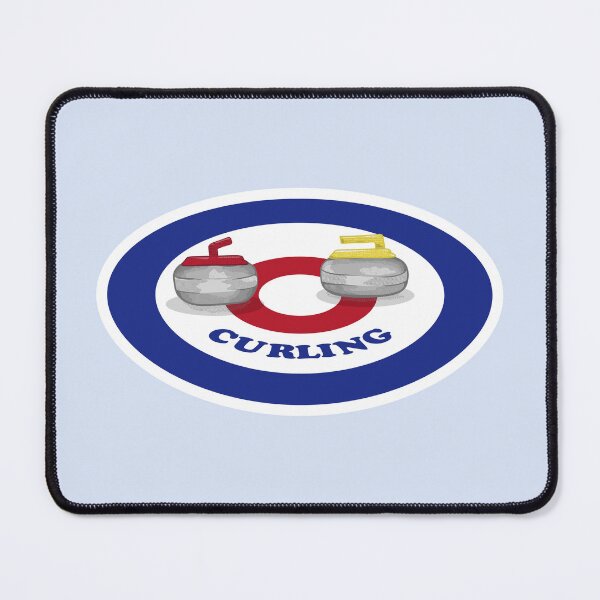 Item preview, Curling and curling stones designed and sold by piedaydesigns.