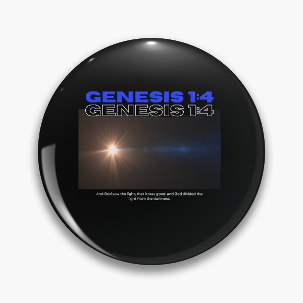 Item preview, Genesis 1:4_Bible Quotes designed and sold by QuotifBible.