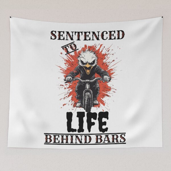 Item preview, Sentenced to a life behind bars designed and sold by Briggsys.