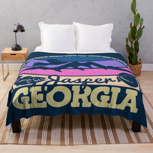 Item preview, Jasper Georgia Sunset Retro Vintage Local Pride Logo designed and sold by CRHPOD20.