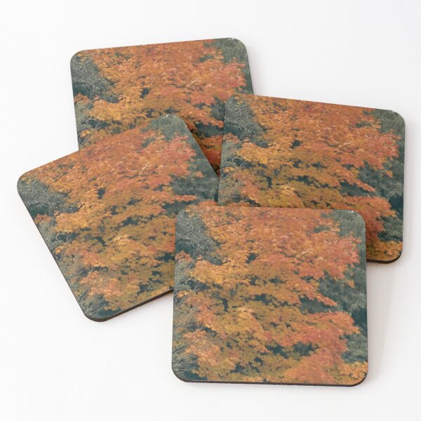 Item preview, Sepia-Tinted Autumn Tree Surrounded by Greenery designed and sold by CountyKent.
