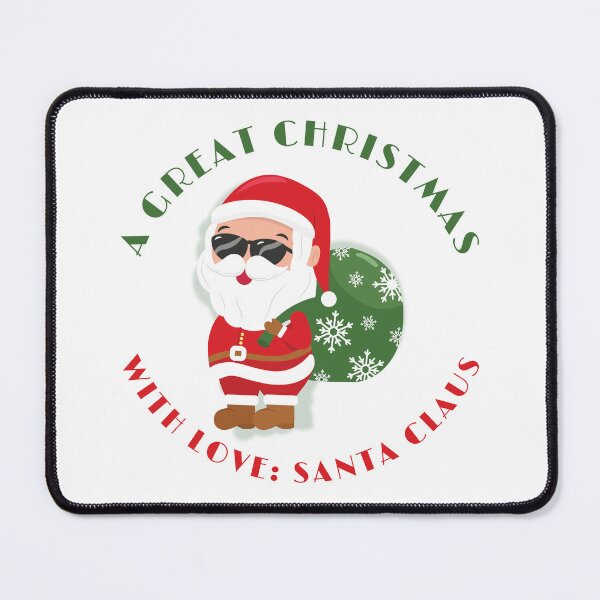 Item preview, Cool Santa! Have a great Christmas! With love: Santa Claus designed and sold by FreeSoulLab.
