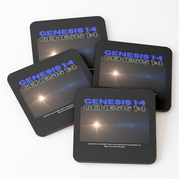 Item preview, Genesis 1:4_Bible Quotes designed and sold by QuotifBible.