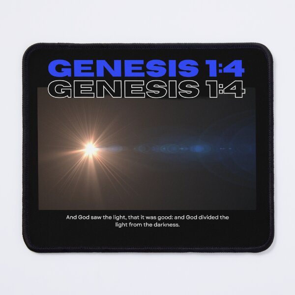 Item preview, Genesis 1:4_Bible Quotes designed and sold by QuotifBible.