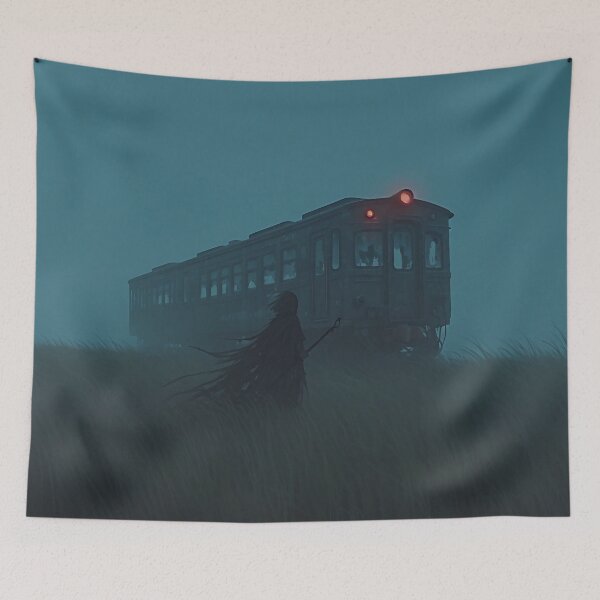 Item preview, Abandoned Train designed and sold by Nowshin Tasnim.