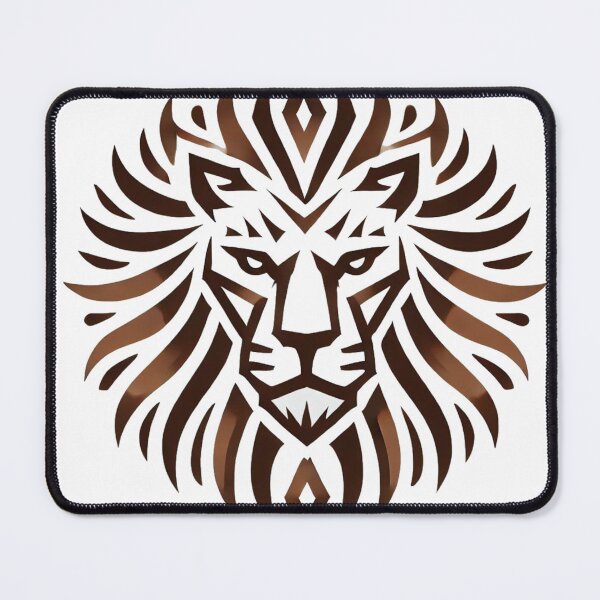 Item preview, Stylized Tribal Lion Design designed and sold by hassanimarket7.