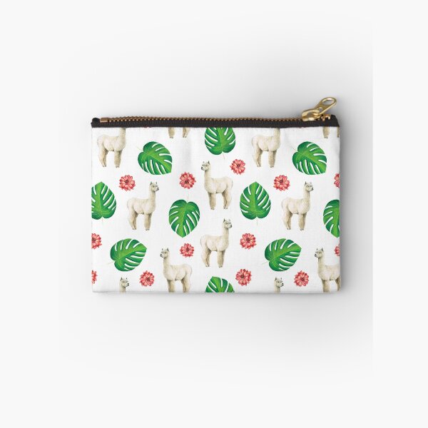 Item preview, Alpaca and Palm Leaf Pattern designed and sold by popofpattern.