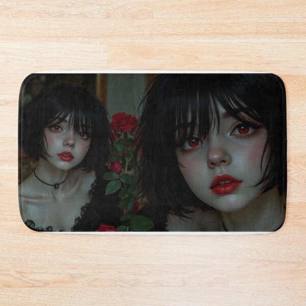 Item preview, Cute Petite Goth Girl Red Lips  designed and sold by NPC-Trader.