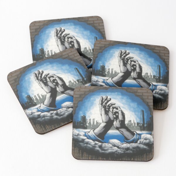 Item preview, michelangelo hands of god banksy street designed and sold by martin max.