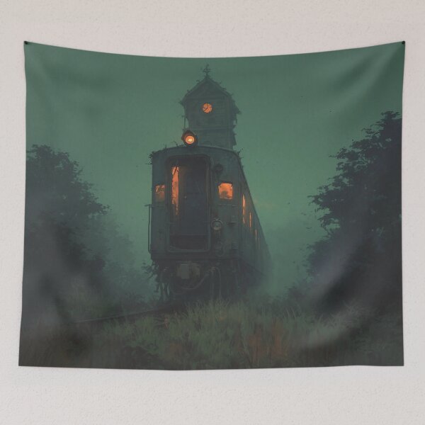 Item preview, Abandoned Train designed and sold by Nowshin Tasnim.