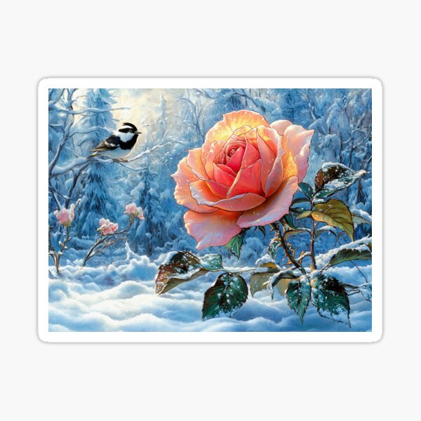 Item preview, Winter's Rose designed and sold by Claudia McKinney.