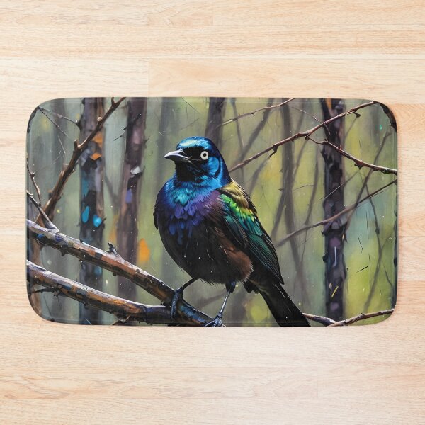 Item preview, Common Grackle - Birds of America Series designed and sold by NudnaGrafika.