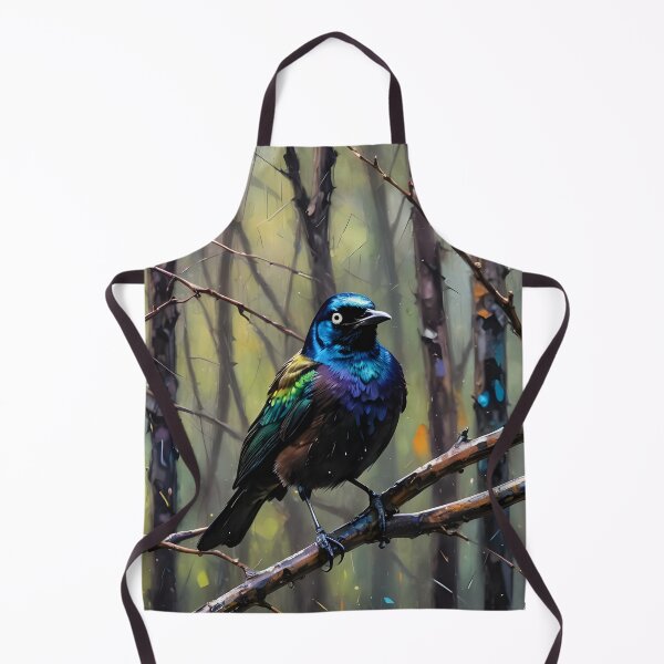 Item preview, Common Grackle - Birds of America Series designed and sold by NudnaGrafika.