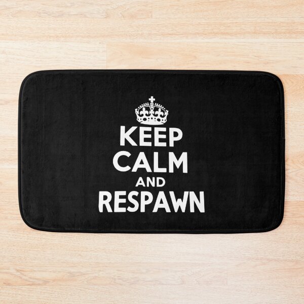 Item preview, Keep Calm and Respawn designed and sold by Frank Ring.