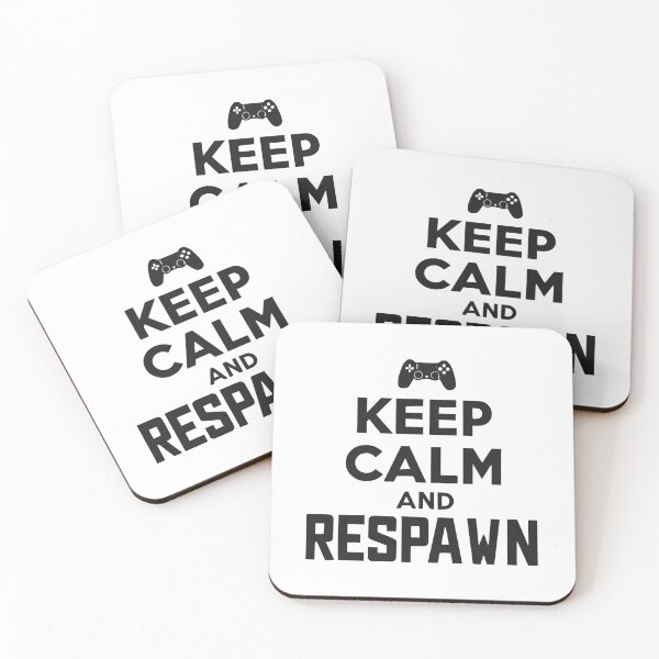 Item preview, Keep Calm and Respawn designed and sold by Frank Ring.