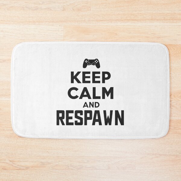 Item preview, Keep Calm and Respawn designed and sold by Frank Ring.