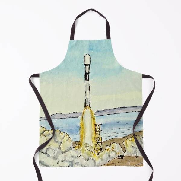 Item preview, SpaceX Rocket Launch in Vandenberg SFB designed and sold by welshdesigns.