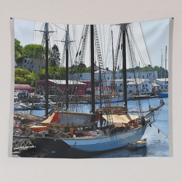 Item preview, Docked Masts designed and sold by KirtTisdale.
