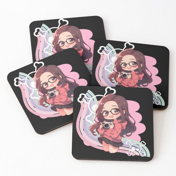 Item preview, Anime character illustration with camera designed and sold by LWOI.