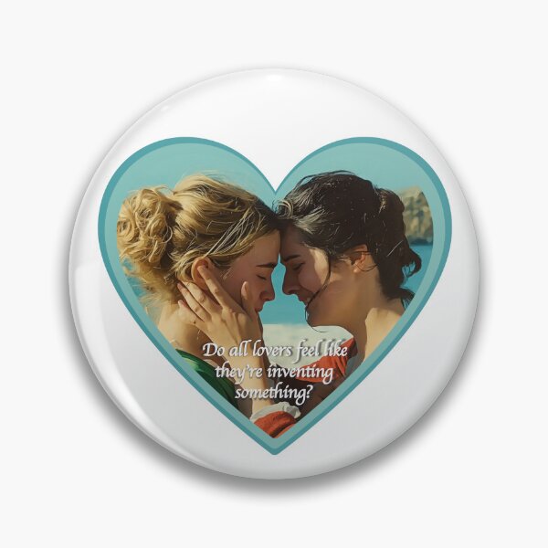 Item preview, Portrait of a Lady on Fire Heart designed and sold by RuthandRose.