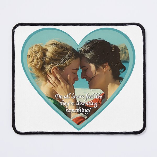 Item preview, Portrait of a Lady on Fire Heart designed and sold by RuthandRose.