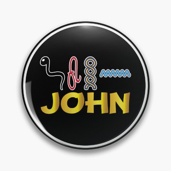 Artikelvorschau, JOHN – amerikanische Namen in Hieroglyphenbuchstaben – JOHN, Name in einem pharaonischen Khartouch – hieroglyphische pharaonische Namen entworfen und verkauft von Quotesgallery.