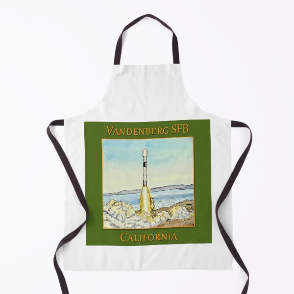 Item preview, SpaceX Rocket Launch in Vandenberg SFB designed and sold by welshdesigns.
