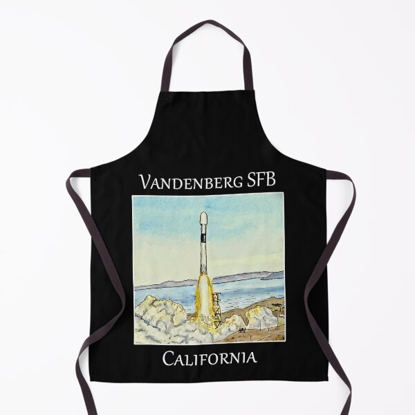 Item preview, SpaceX Rocket Launch in Vandenberg SFB designed and sold by welshdesigns.