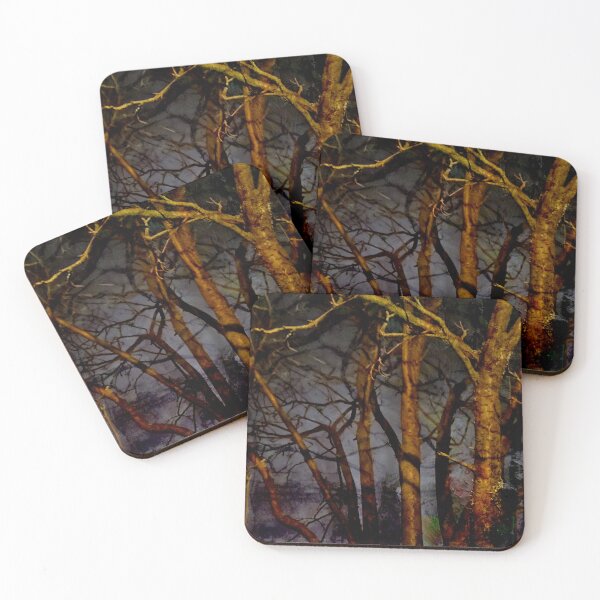 Item preview, Scary forest during the wolf’s full moon designed and sold by PumpkinStudioPL.