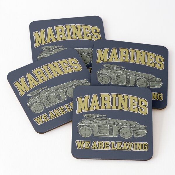 Item preview, Marines We Are Leaving - Aliens, Hicks, APC, Army, Marines designed and sold by therocketman.