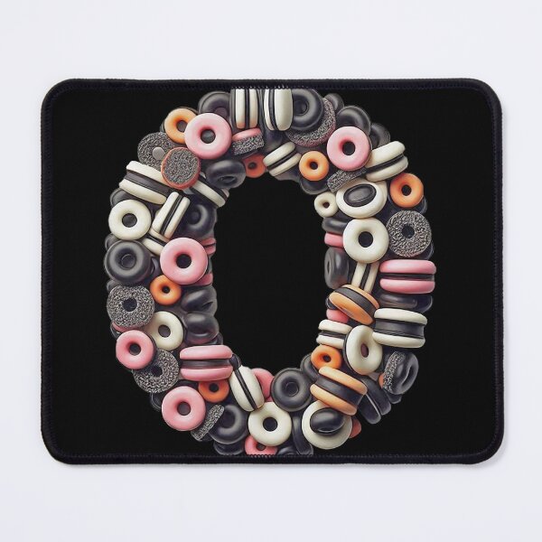 Item preview, LICORICE LETTER O designed and sold by ART-TYPE.